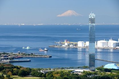 千叶港塔到富士照片由 torusakakura 拍摄