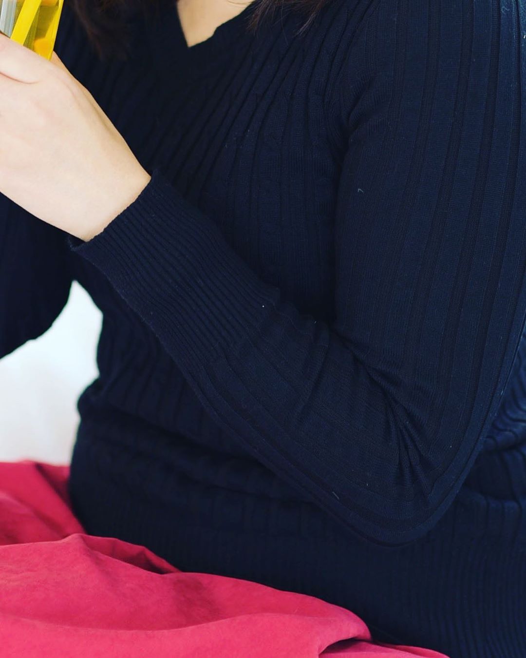 【京都】真っ赤なスカートがお似合いの情熱的な美女さん