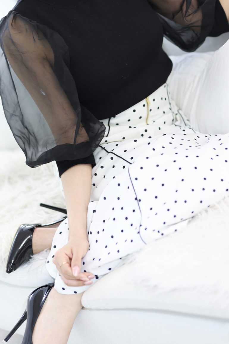 【東京】スカートからチラリ♪