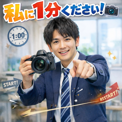 私に1分ください!📷️